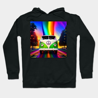 Hippie Peace Van Hoodie